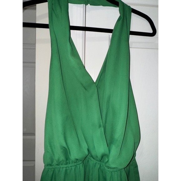 Superdown Emma Romper Halter Neck Backless Party  Green XL - Picture 6 of 12